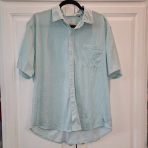 Tommy Bahama Mint Green Mens Button Down Shirt Size XL
